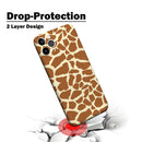 Precision Hole Shockproof Protective Case For iPhone 11 Pro(Giraffe)