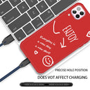 For Huawei P40 Lite 4G Enjoy Smiley Heart Pattern Shockproof TPU Case(Red)