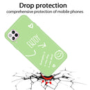 For Huawei P40 Lite 4G Enjoy Smiley Heart Pattern Shockproof TPU Case(Green)