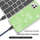 For Huawei P40 Lite 4G Enjoy Smiley Heart Pattern Shockproof TPU Case(Green)