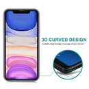 Anti-peeping Plasma Oil Coated High Aluminum Wear-resistant Tempered Glass Film For iPhone 11