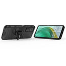 For Xiaomi Mi 10T Pro 5G Shockproof PC + TPU Protective Case with Magnetic Ring Holder(Black)