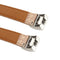 For Fitbit Charge 2 Cowboy Texture Leather Watch Band(Black)