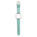 For Fitbit Blaze Fresh Style Leather Watch Band(Green)