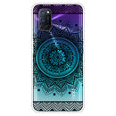 For OPPO A52 / A72 / A92 Colored Drawing Clear TPU Cover Protective Cases(Mandala)