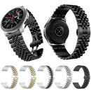 20mm For Huawei Watch GT 2 42mm Five Beads Steel Watch Band(Black)