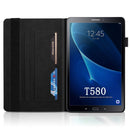 For Samsung Galaxy Tab A 10.1 (2016) T580/T585 Life Tree Series Horizontal Flip Leather Case with Holder & Card Slots & Pen Slot(Black)