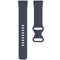 For Fitbit Versa 3 / Sense Silicone Watch Band, Size: S(Blue Grey)