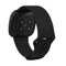 For Fitbit Versa 3 / Sense Silicone Watch Band, Size: S(Black)