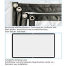Simple Folding Thin Polyester Projector Film Curtain, Size:60 inch (16:9) Projection Area: 132x75cm