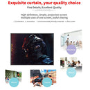 Simple Folding Thin Polyester Projector Film Curtain, Size:100 inch (16:9) Projection Area: 221x125cm