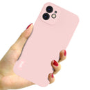 IMAK UC-2 Series Shockproof Full Coverage Soft TPU Case For iPhone 12(Pink)