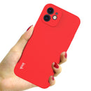 IMAK UC-2 Series Shockproof Full Coverage Soft TPU Case For iPhone 12(Red)