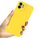 IMAK UC-2 Series Shockproof Full Coverage Soft TPU Case For iPhone 12(Yellow)
