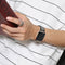 Two-tone Silicone Watch Band For Apple Watch Series 7 45mm / 6 & SE & 5 & 4 44mm / 3 & 2 & 1 42mm(Purple Light Pink)