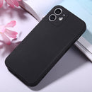 Magic Cube Frosted Silicone Shockproof Full Coverage Protective Case For iPhone 12 mini(Black)