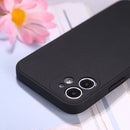 Magic Cube Frosted Silicone Shockproof Full Coverage Protective Case For iPhone 12 mini(Black)