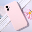 Magic Cube Frosted Silicone Shockproof Full Coverage Protective Case For iPhone 12 mini(Pink)