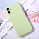 Magic Cube Frosted Silicone Shockproof Full Coverage Protective Case For iPhone 12 mini(Green)