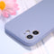 Magic Cube Frosted Silicone Shockproof Full Coverage Protective Case For iPhone 12 mini(Purple)