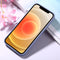 Magic Cube Frosted Silicone Shockproof Full Coverage Protective Case For iPhone 12 mini(Purple)