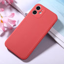 Magic Cube Frosted Silicone Shockproof Full Coverage Protective Case For iPhone 12 mini(Red)