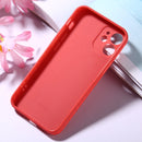 Magic Cube Frosted Silicone Shockproof Full Coverage Protective Case For iPhone 12 mini(Red)