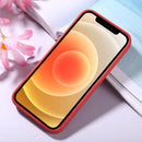 Magic Cube Frosted Silicone Shockproof Full Coverage Protective Case For iPhone 12 mini(Red)