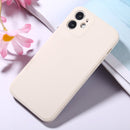 Magic Cube Frosted Silicone Shockproof Full Coverage Protective Case For iPhone 12 mini(White)