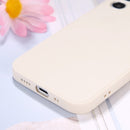 Magic Cube Frosted Silicone Shockproof Full Coverage Protective Case For iPhone 12 mini(White)