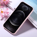 Magic Cube Frosted Silicone Shockproof Full Coverage Protective Case For iPhone 12 Pro(Pink)