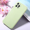 Magic Cube Frosted Silicone Shockproof Full Coverage Protective Case For iPhone 12 Pro(Green)