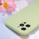 Magic Cube Frosted Silicone Shockproof Full Coverage Protective Case For iPhone 12 Pro(Green)