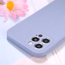 Magic Cube Frosted Silicone Shockproof Full Coverage Protective Case For iPhone 12 Pro(Purple)