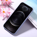 Magic Cube Frosted Silicone Shockproof Full Coverage Protective Case For iPhone 12 Pro(Purple)