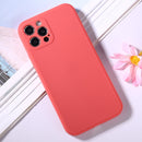 Magic Cube Frosted Silicone Shockproof Full Coverage Protective Case For iPhone 12 Pro(Red)