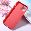 Magic Cube Frosted Silicone Shockproof Full Coverage Protective Case For iPhone 12 Pro(Red)