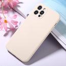 Magic Cube Frosted Silicone Shockproof Full Coverage Protective Case For iPhone 12 Pro(White)