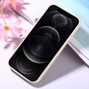 Magic Cube Frosted Silicone Shockproof Full Coverage Protective Case For iPhone 12 Pro(White)