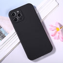 Magic Cube Frosted Silicone Shockproof Full Coverage Protective Case For iPhone 12 Pro Max(Black)
