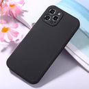 Magic Cube Frosted Silicone Shockproof Full Coverage Protective Case For iPhone 12 Pro Max(Black)