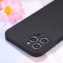 Magic Cube Frosted Silicone Shockproof Full Coverage Protective Case For iPhone 12 Pro Max(Black)
