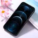 Magic Cube Frosted Silicone Shockproof Full Coverage Protective Case For iPhone 12 Pro Max(Black)