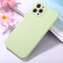 Magic Cube Frosted Silicone Shockproof Full Coverage Protective Case For iPhone 12 Pro Max(Green)