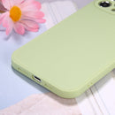 Magic Cube Frosted Silicone Shockproof Full Coverage Protective Case For iPhone 12 Pro Max(Green)