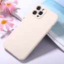 Magic Cube Frosted Silicone Shockproof Full Coverage Protective Case For iPhone 12 Pro Max(White)