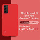 For Samsung Galaxy S20 FE IMAK UC-2 Series Shockproof Full Coverage Soft TPU Case(Red)