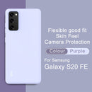 For Samsung Galaxy S20 FE IMAK UC-2 Series Shockproof Full Coverage Soft TPU Case(Purple)