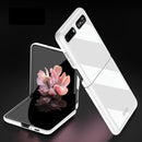 For Samsung Galaxy Z Flip GKK Folding UV Grilled Porcelain Protective Case(White)
