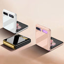 For Samsung Galaxy Z Flip GKK Folding UV Grilled Porcelain Protective Case(Black)